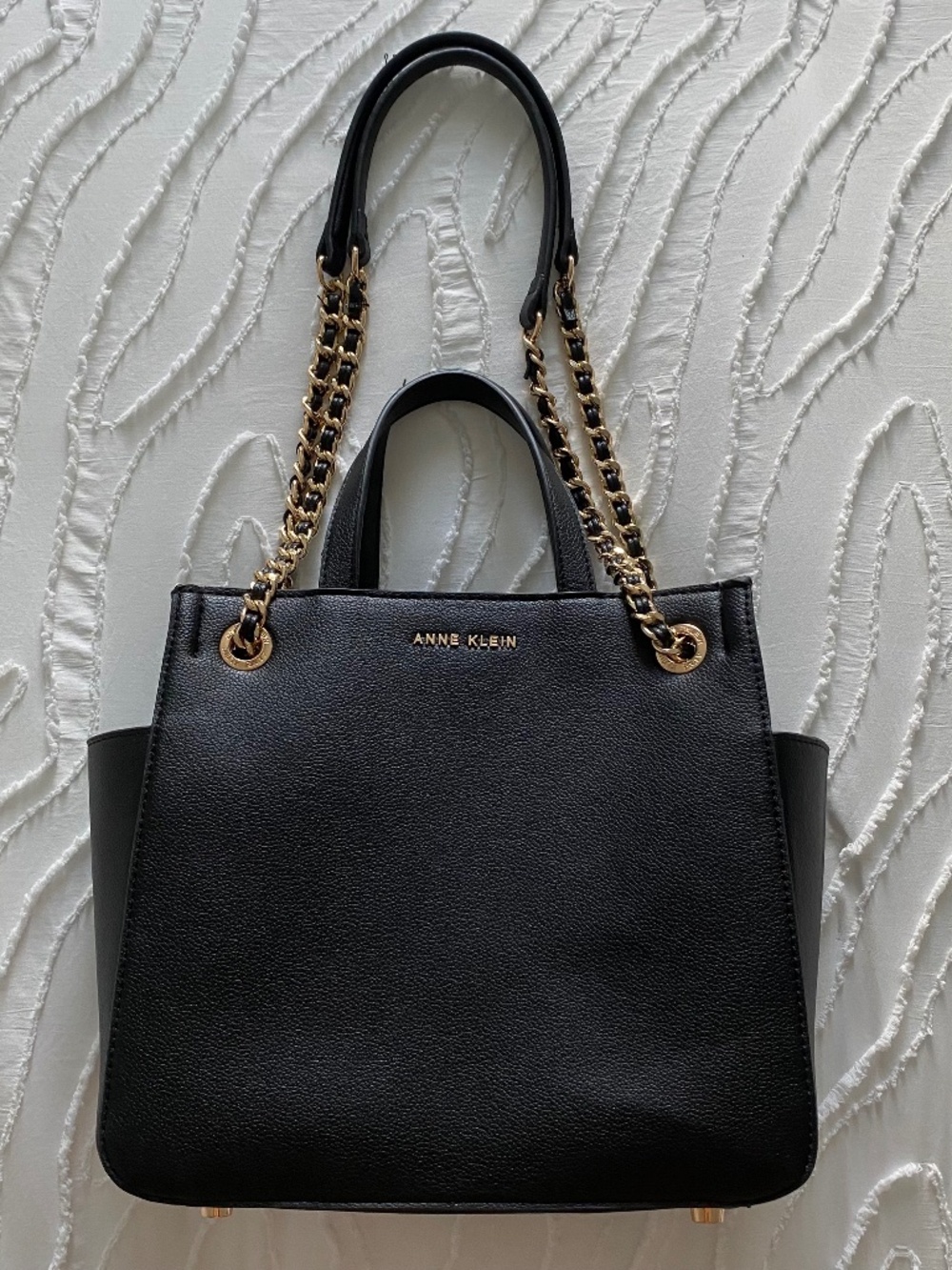 Anne Klein Black Handbag NWOT